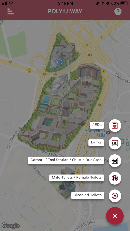 #8. POLY:U:WAY (iOS) By: The Hong Kong Polytechnic University