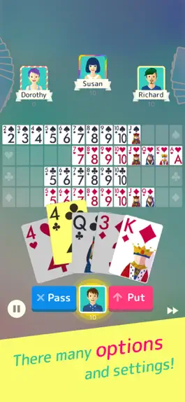 Game screenshot Sevens - Fun Classic Card Game apk