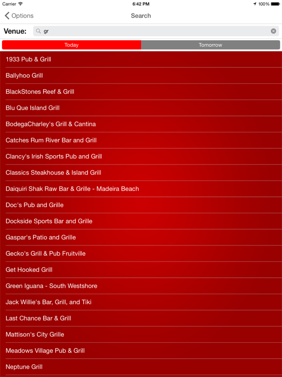 GoTonight Mobile iPad screenshot 3 - Entertainment app