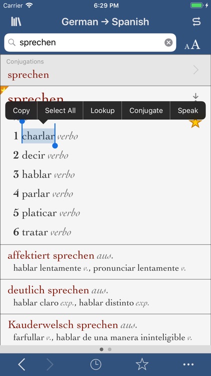 Ultralingua Spanish-German