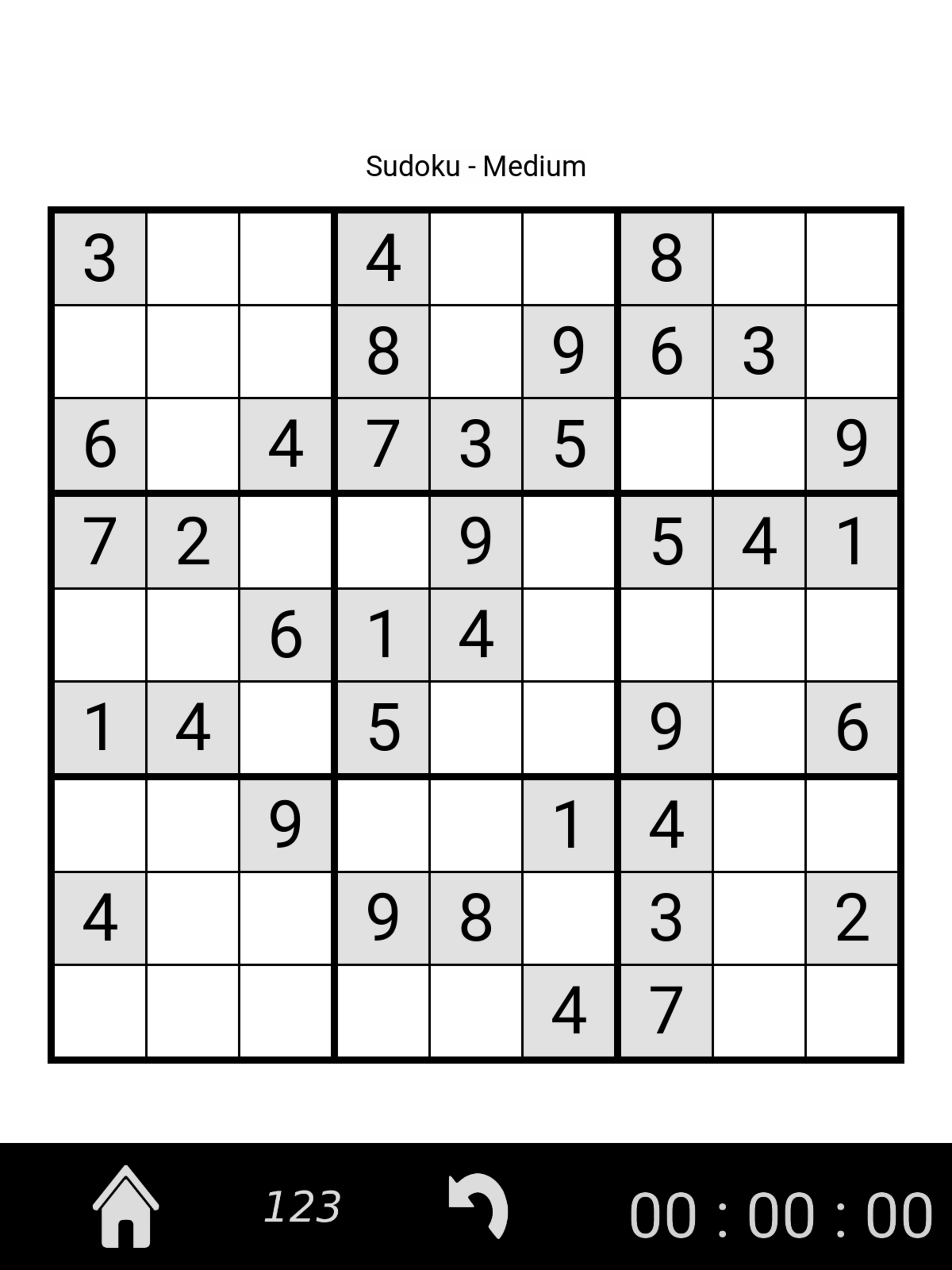Sudoku 9x9 !