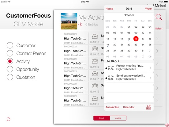 Screenshot #6 pour CustomerFocus