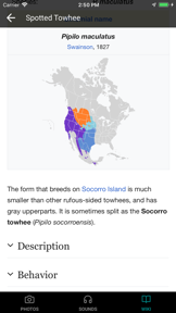 GoBird - Guide to Nearby Birds screenshot