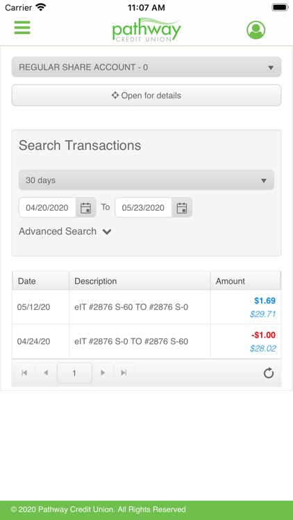 Pathway Credit Union Mobile