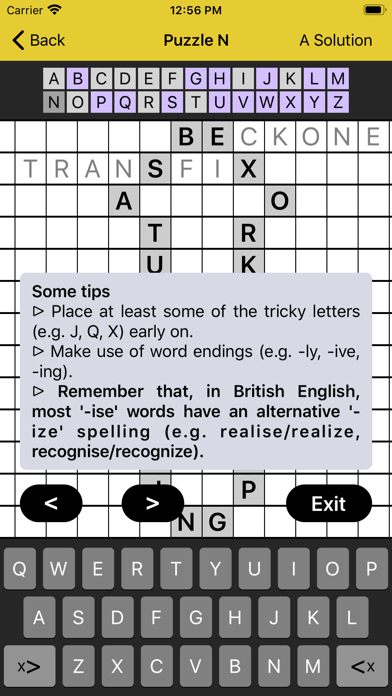 App screenshot