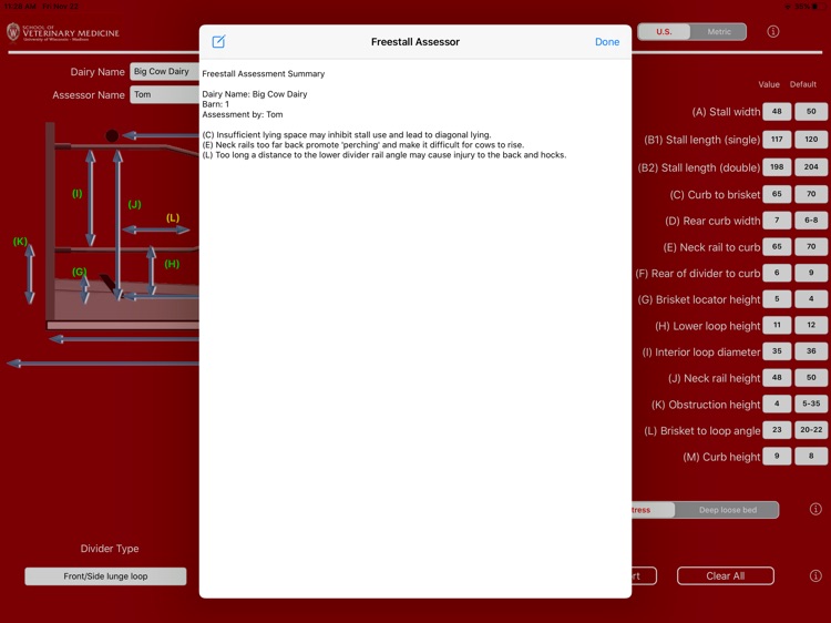 Freestall Assessor screenshot-4