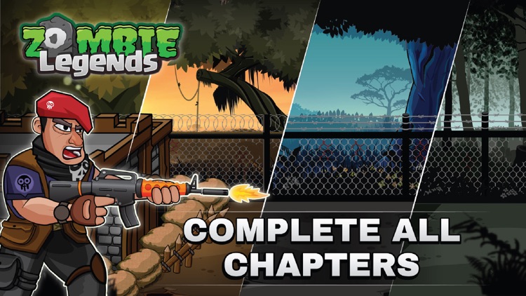 Zombie Legends : Tap & Drag screenshot-5