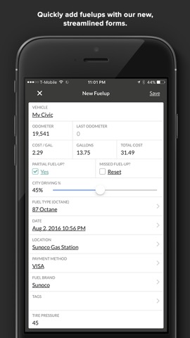 Fuelly: MPG & Service Trackerのおすすめ画像5