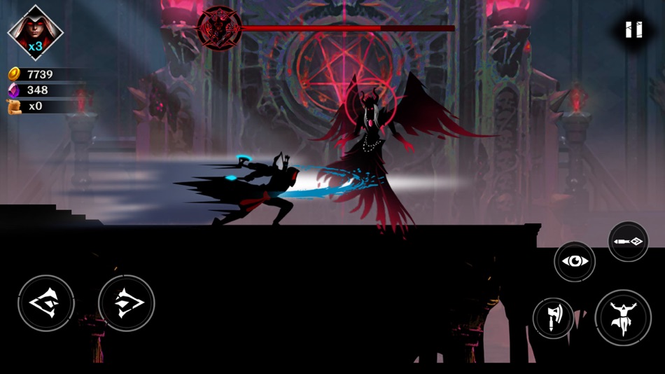 #2. Shadow Assassin: Fighting Game (iOS) 由: Tien Pham