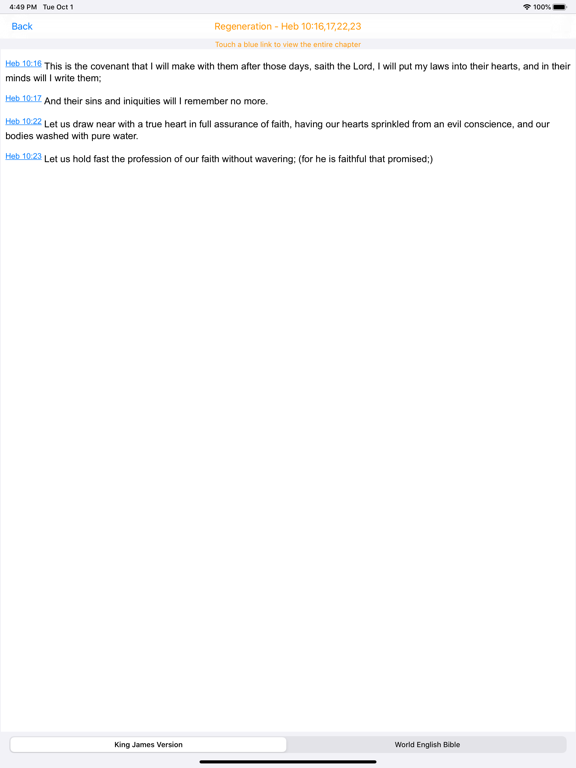 Nave's Topical Bible iPad screenshot 6 - Reference app