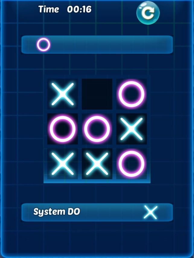 Tic Tac Toe Glow by TMSOFT::Appstore for Android