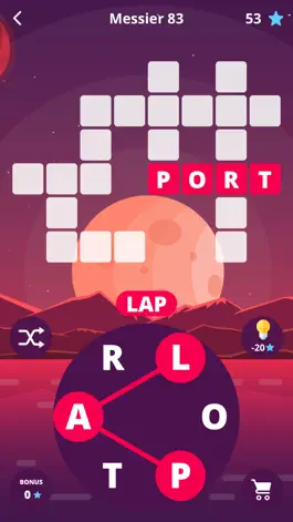 Game screenshot Space Words: Crossword Puzzles apk