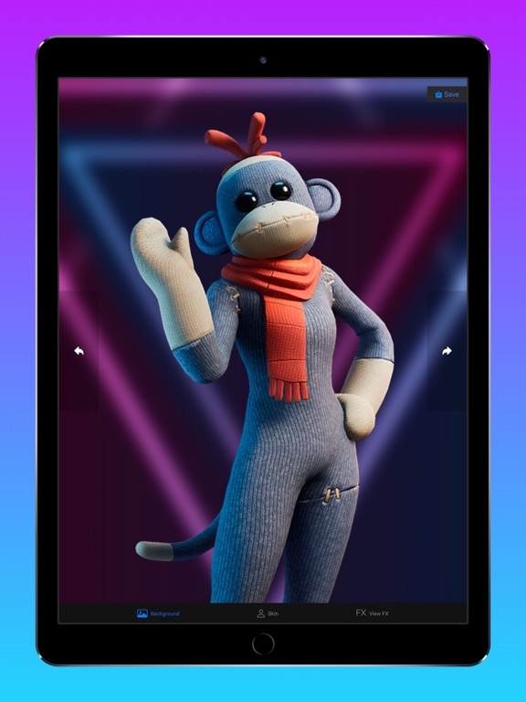 Wallpapers Skins FX Maker iPad screenshot 4 - Entertainment app