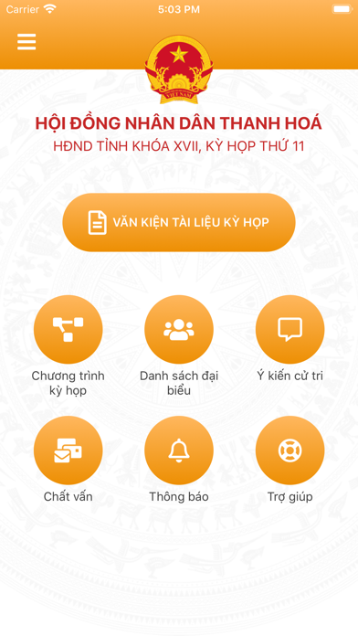 Screenshot #2 pour HĐND tỉnh Thanh Hoá