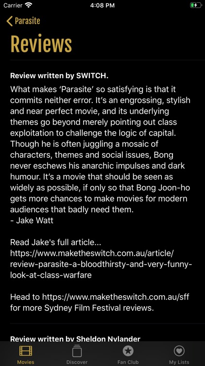 Premium Movie Selections screenshot-3