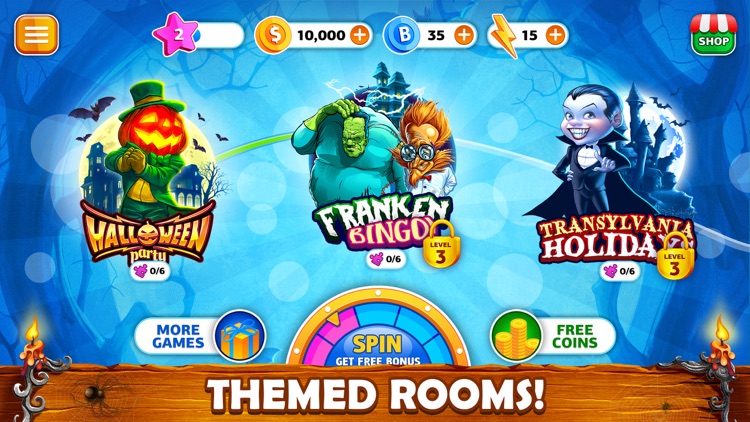 Halloween Bingo 2024 USA