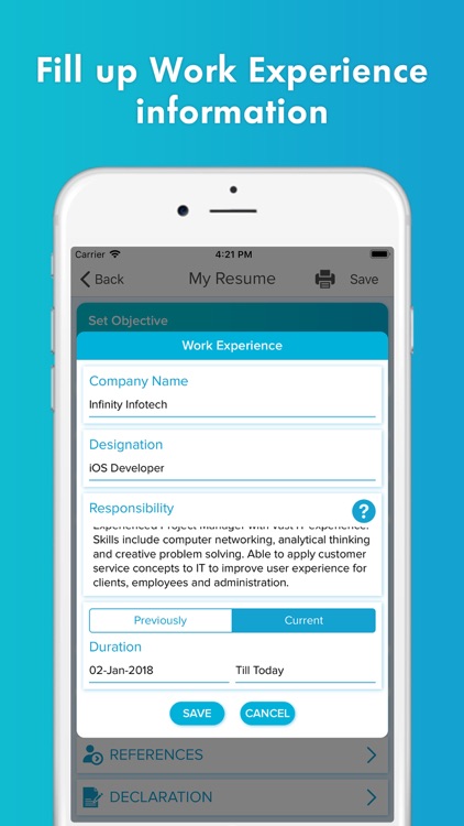 Resume Maker - Professional CV screenshot-5