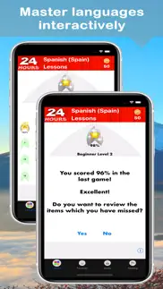 in 24 hours learn spanish etc. iphone screenshot 3