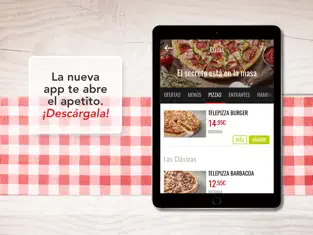 Captura de Pantalla 1 Telepizza - Comida a domicilio iphone