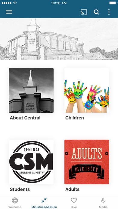 How to cancel & delete Central Baptist Church NLR, AR from iphone & ipad 2