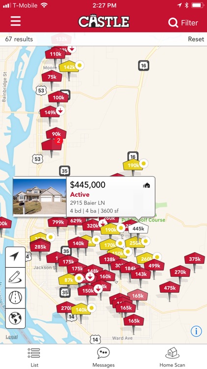 Castle Realty Home Search