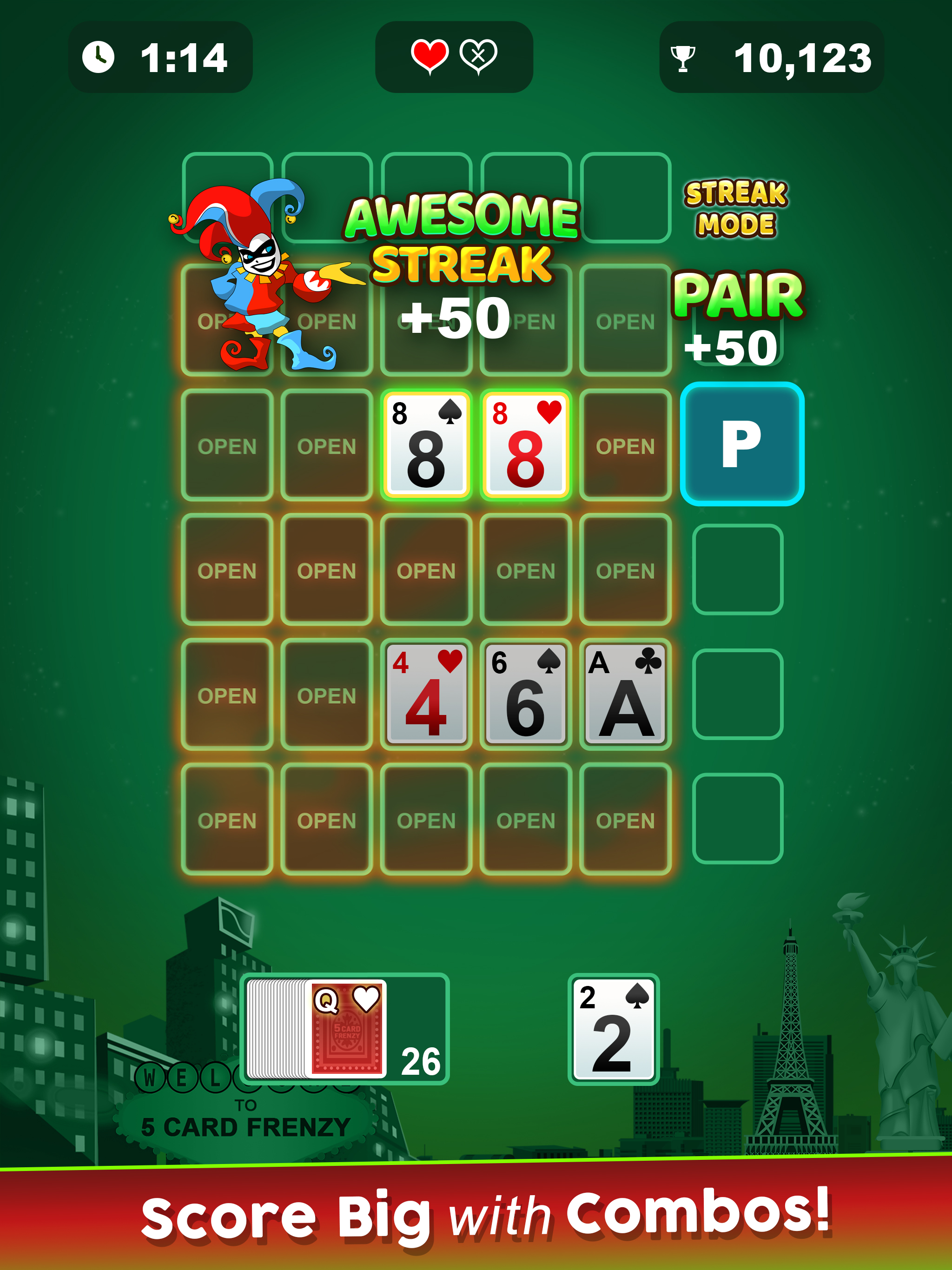 5 Card Frenzy: Solitaire Money