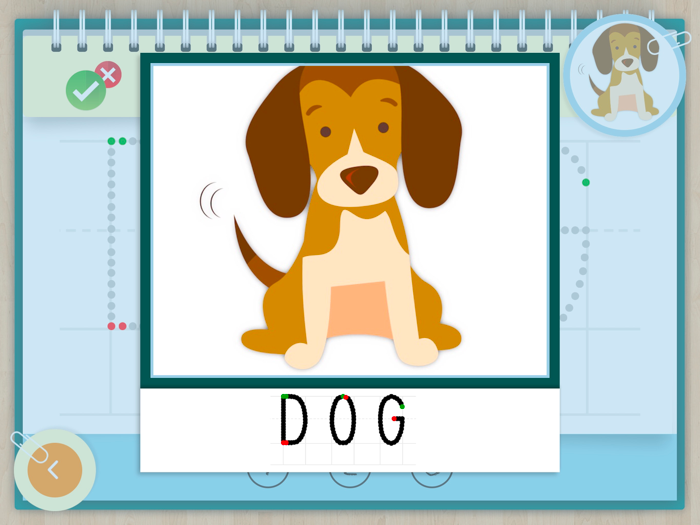 Cópiame - enséñales a escribir