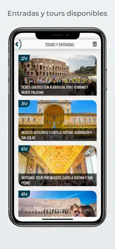 Imágen 6 ROMA guía mapa y tickets iphone