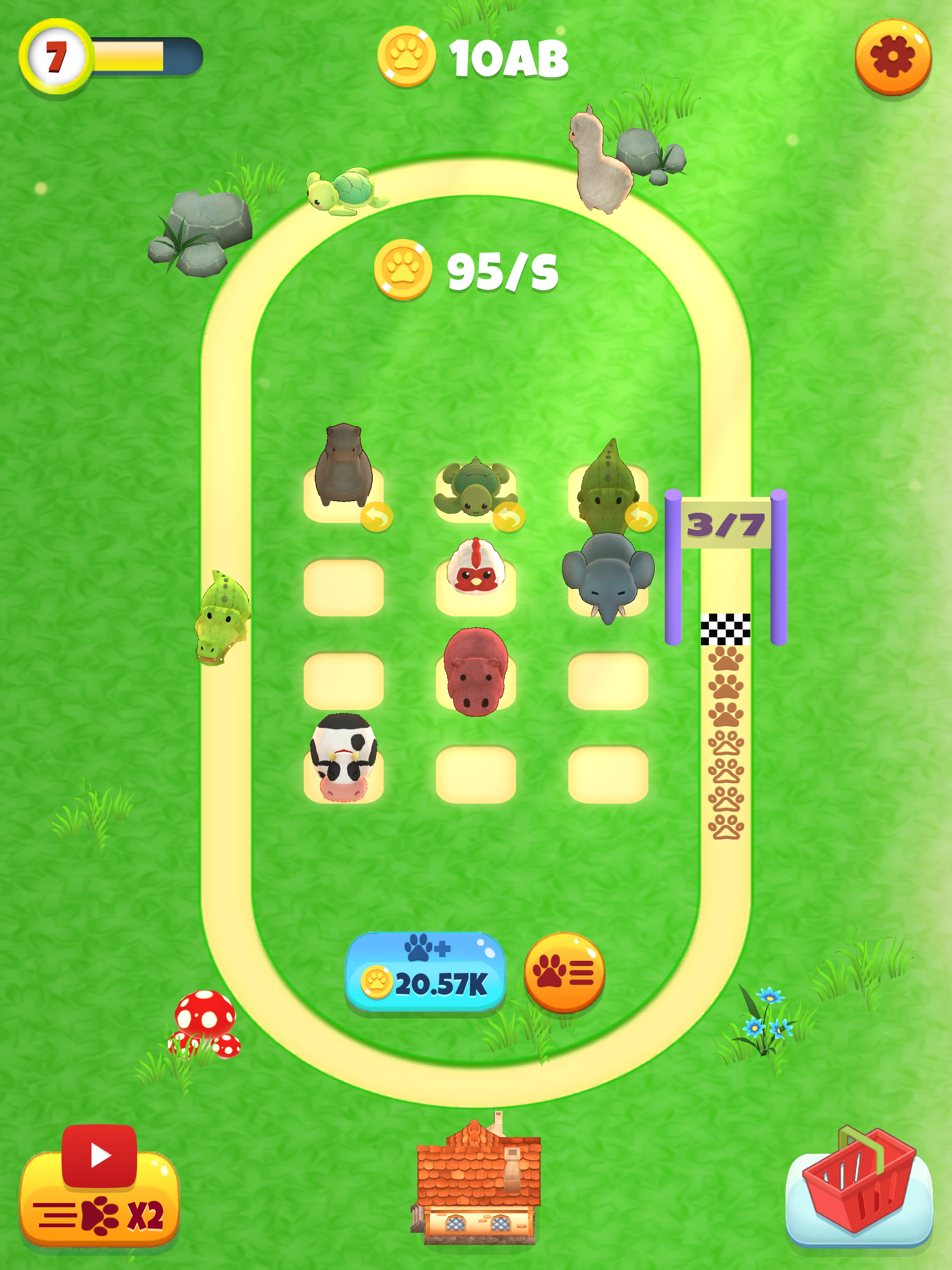 Animal Merge Run screenshot 14