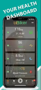 iBiker Cycling & Heart Trainer screenshot #7 for iPhone