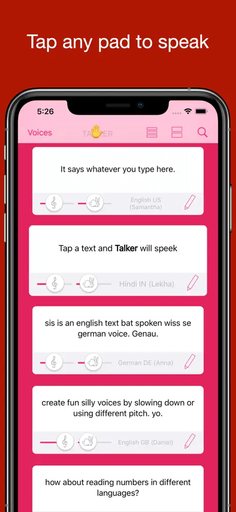 Talker - Text to Speech