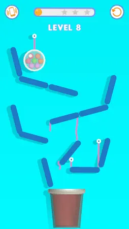 Rope & Ball: Cut it! screenshot 2