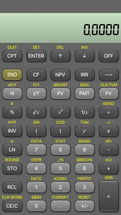 BA Financial Calculator iPhone image 1