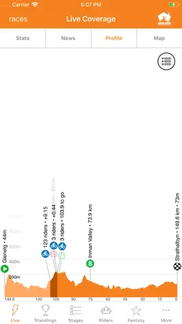Game screenshot Santos Tour Down Under Tracker hack