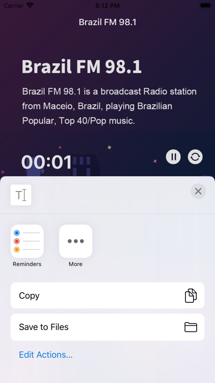 Brazil FM 98.1 screenshot-3