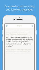 Intone – The Bahá'í Writings screenshot
