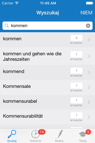 Leksyka Niemiecko Polski - náhled