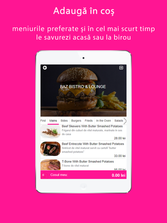 Screenshot #6 pour Deliv - comanda mancare usor