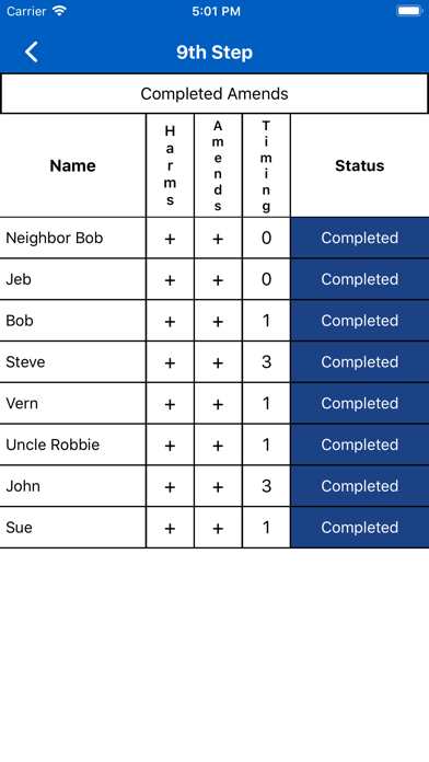 AA Steps 8/9 iPhone screenshot 8 - Lifestyle app