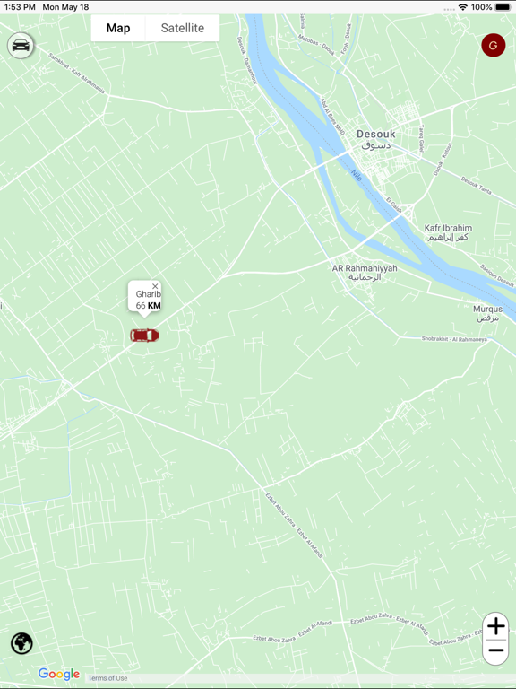 24 Trackway iPad screenshot 9 - Navigation app