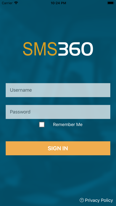 SMS360 Mobile Screenshot