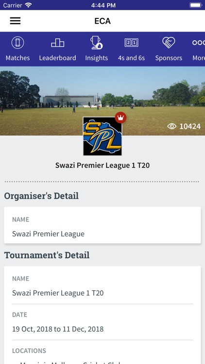 Eswatini Cricket Association screenshot-3