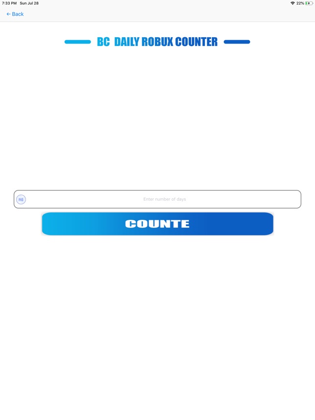 Robux Counter For Roblox On The App Store - daily robux not