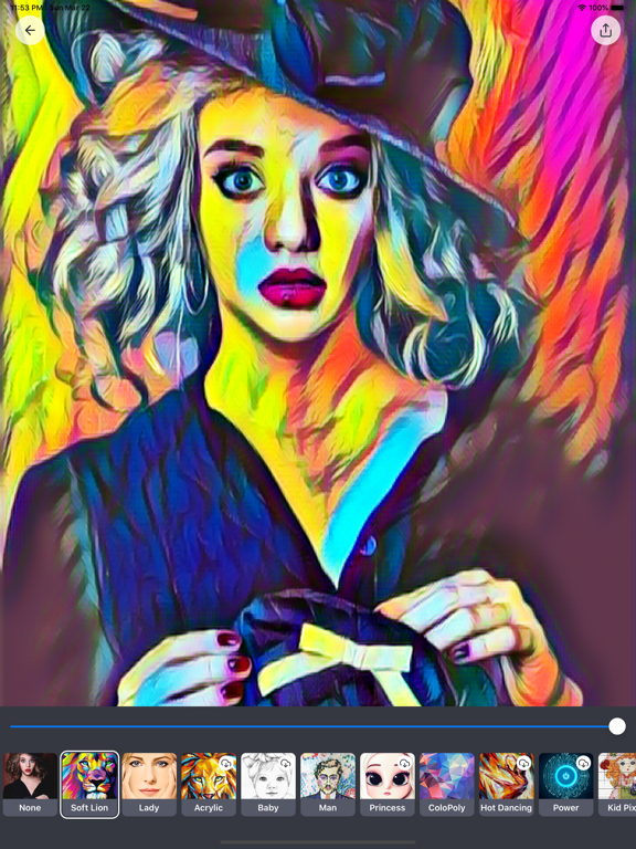 Fotorist - art creation iPad screenshot 4 - Photo & Video app