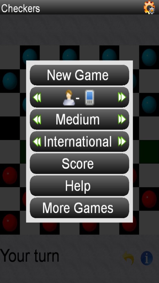 #2. Checkers - Lite (iOS) Podle: GASP Mobile Games Inc