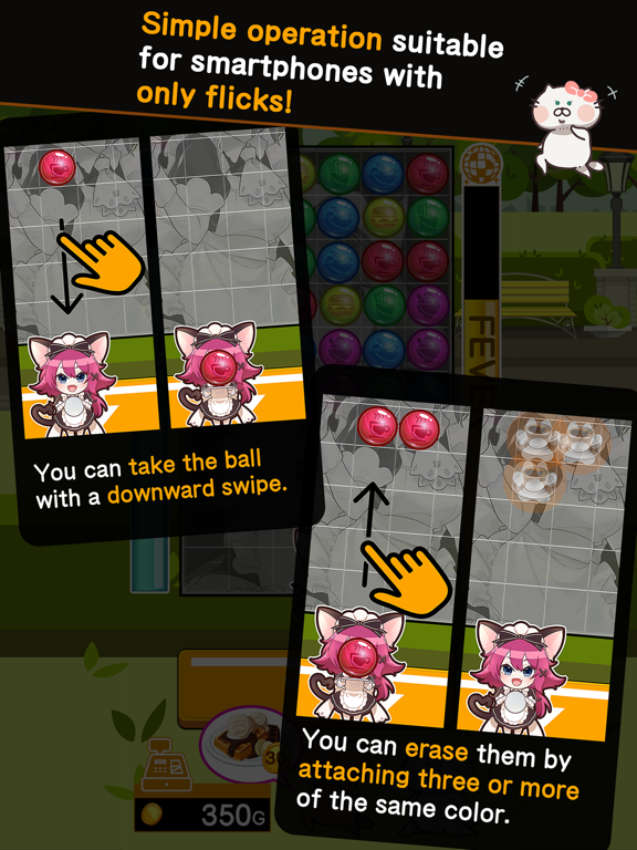 Screenshot #6 pour Neko Puzz: S Peddy Ma tch 3