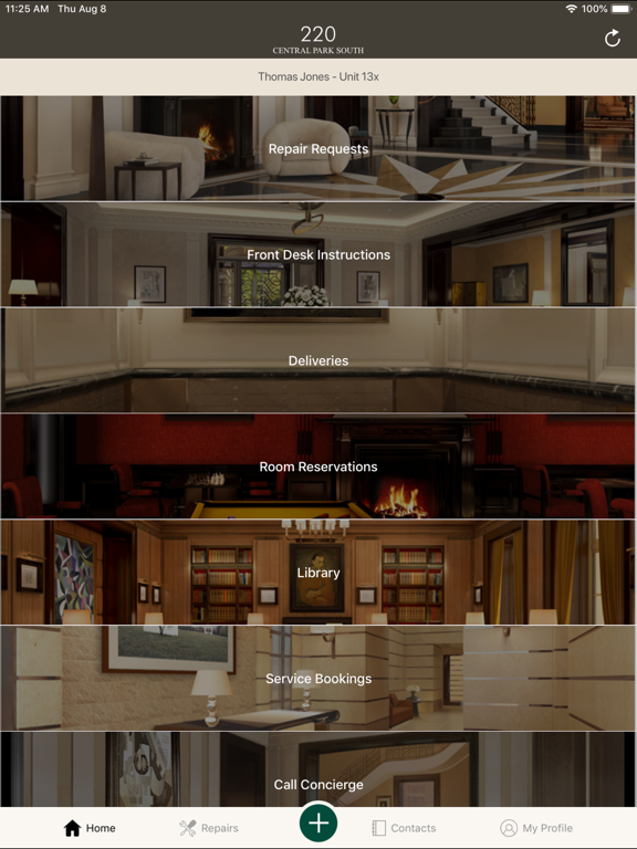 220 CPS Residents iPad screenshot 2 - Lifestyle app