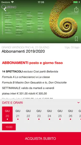 Game screenshot Teatro Quirino apk