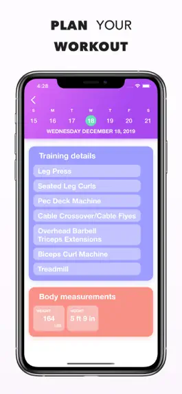 Game screenshot Workout Log | Fitness Tracker mod apk