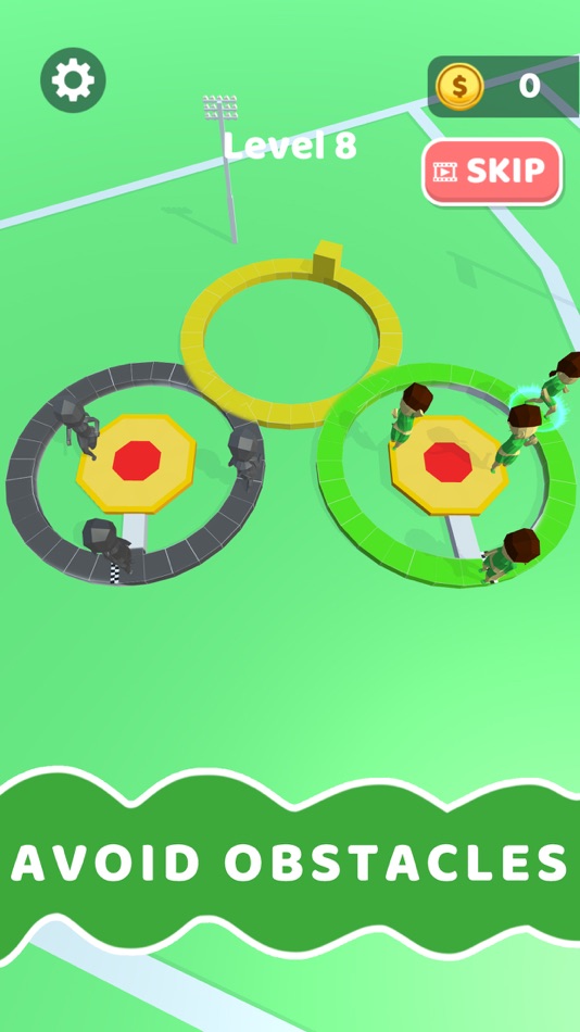 #4. Path Race 3D (iOS) 由: 庆龙 刘
